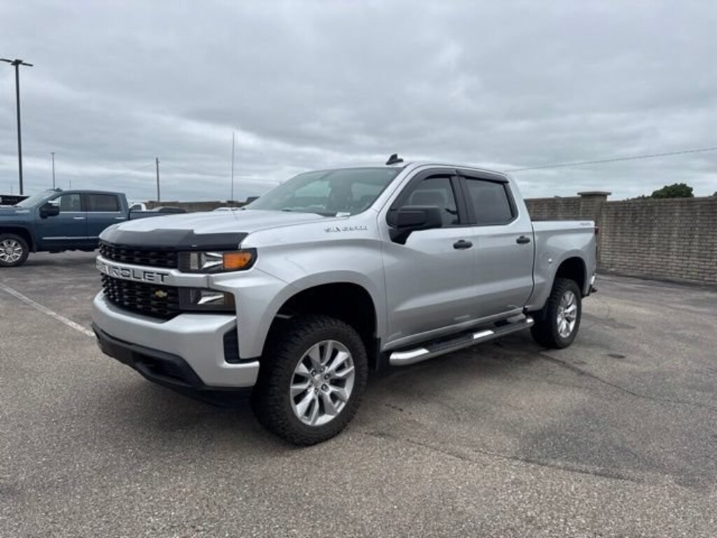 Used 2021 Chevrolet Silverado 1500 Custom Truck Crew Cab