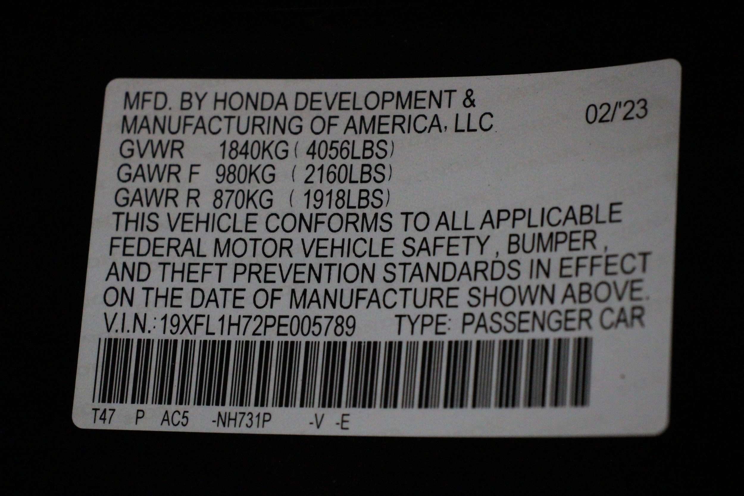 2023 Honda Civic Hatchback EX-L - Photo 40