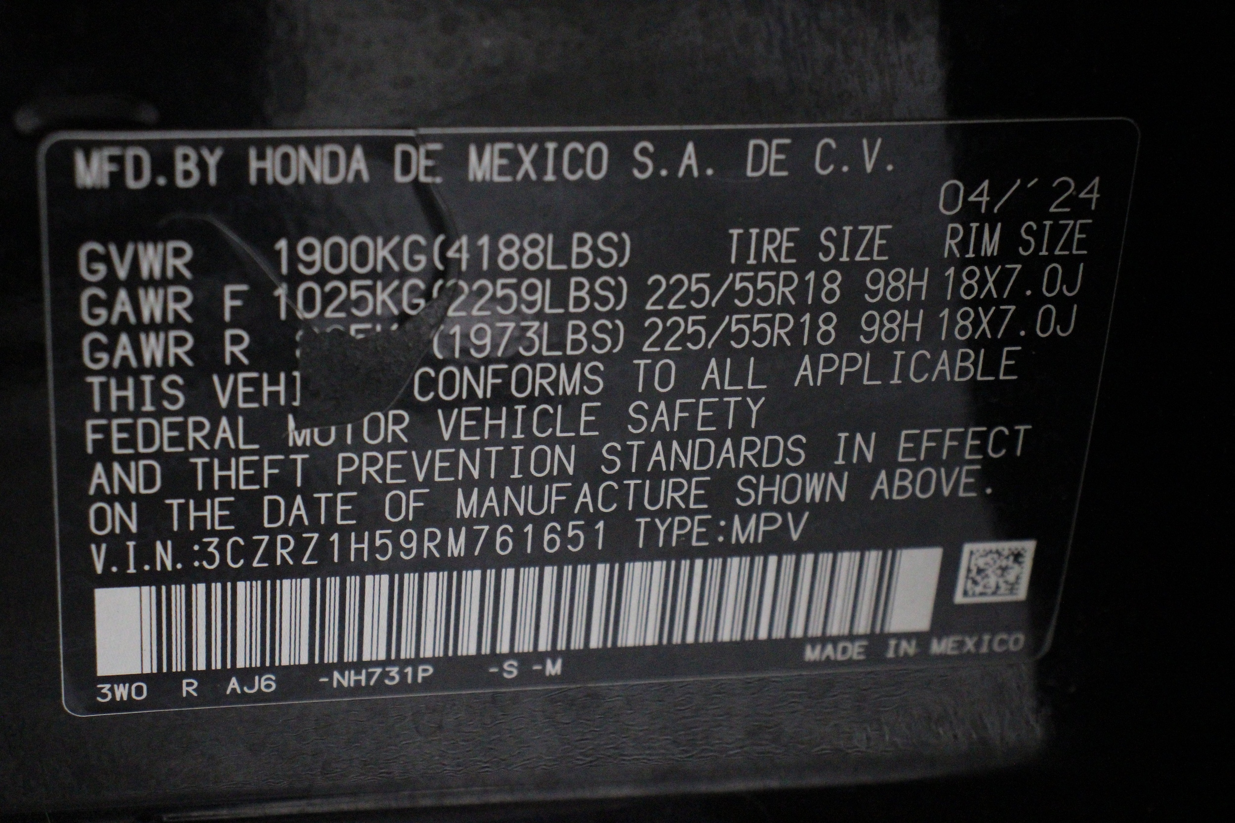 2024 Honda HR-V Sport - Photo 39