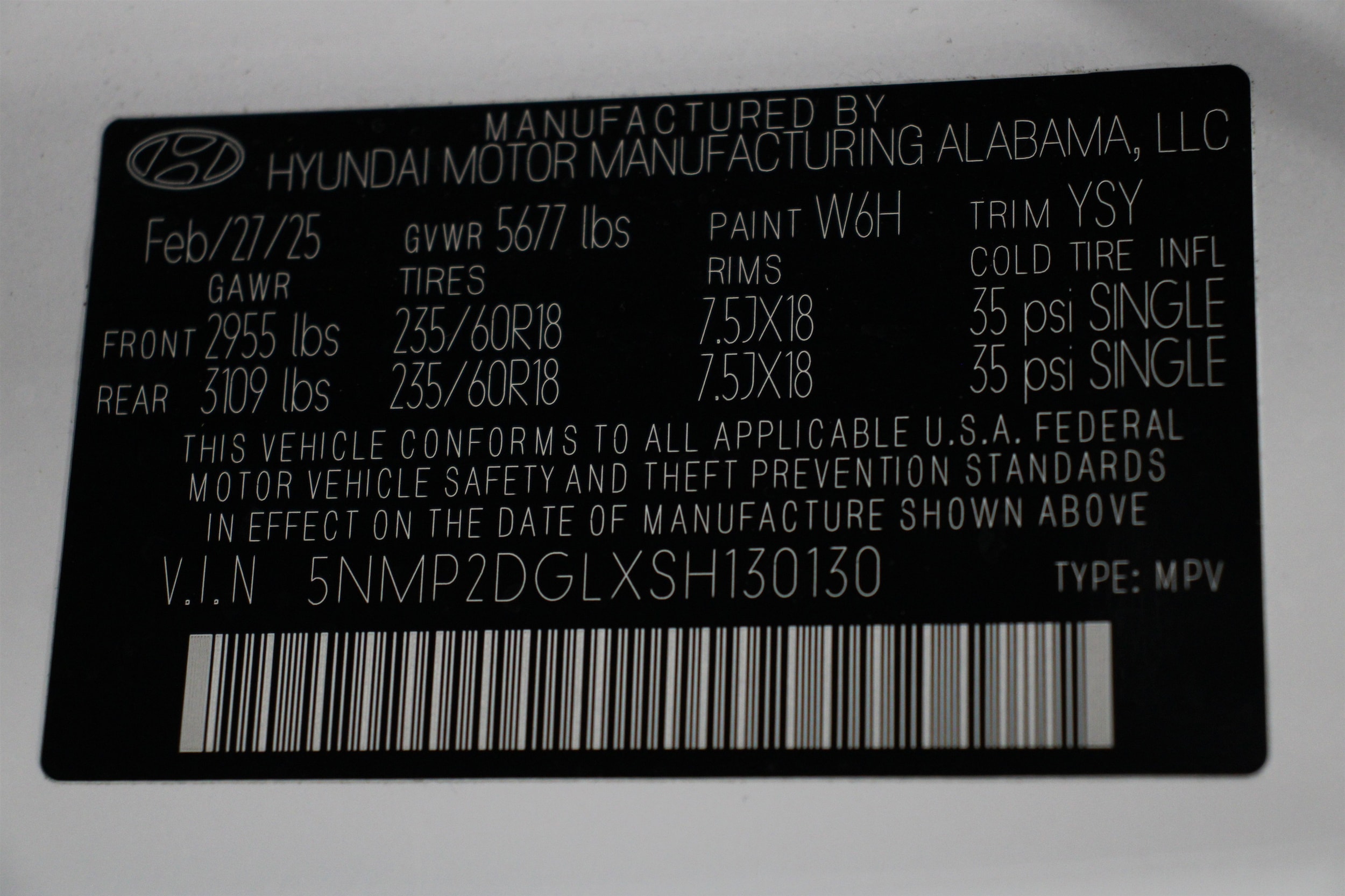2025 Hyundai Santa Fe SEL - Photo 45