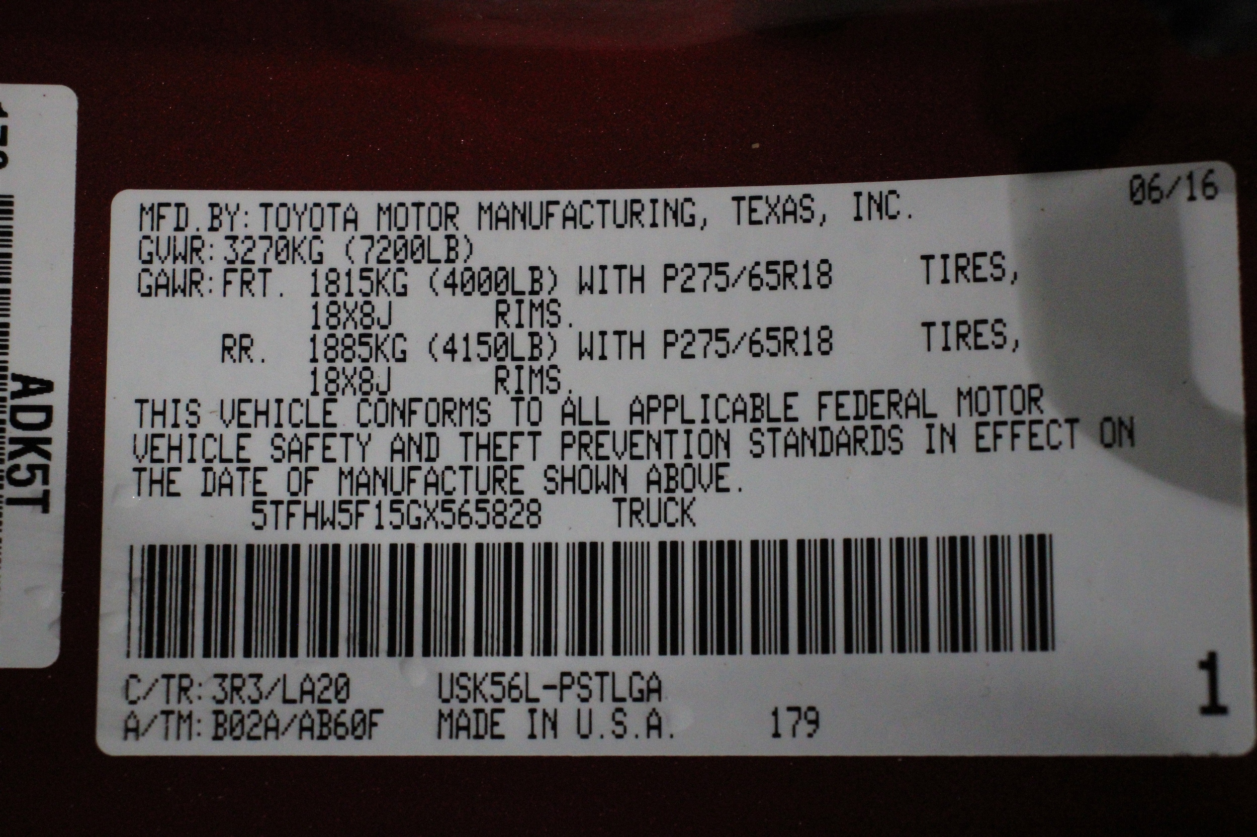 2016 Toyota Tundra Limited - Photo 40