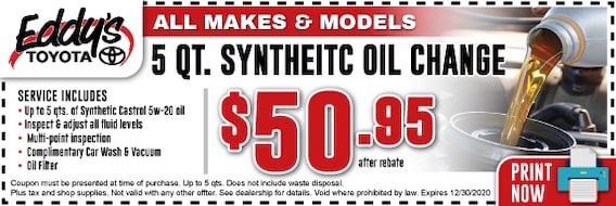 Toyota Oil Change Coupon Best Toyota