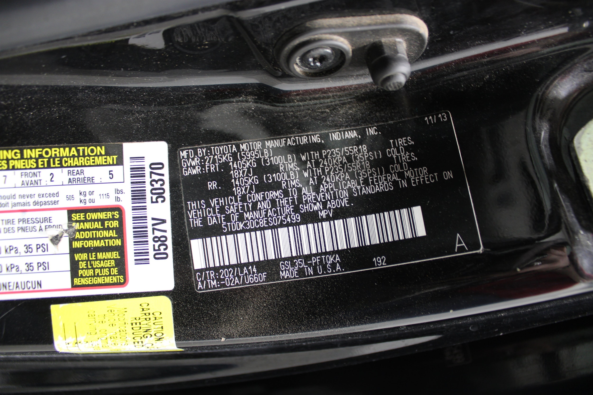 2014 Toyota Sienna Limited - Photo 39