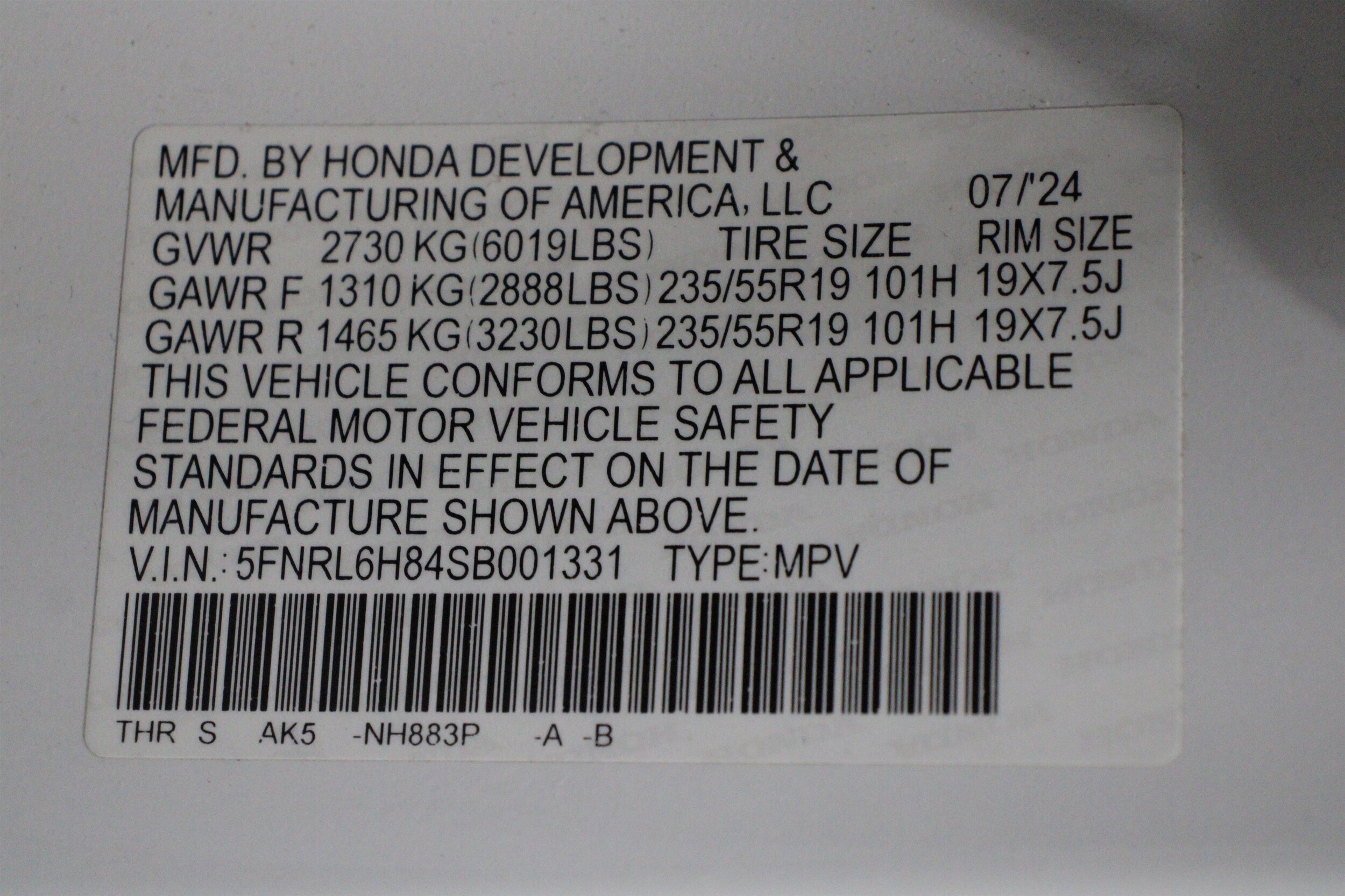 2025 Honda Odyssey Touring - Photo 46