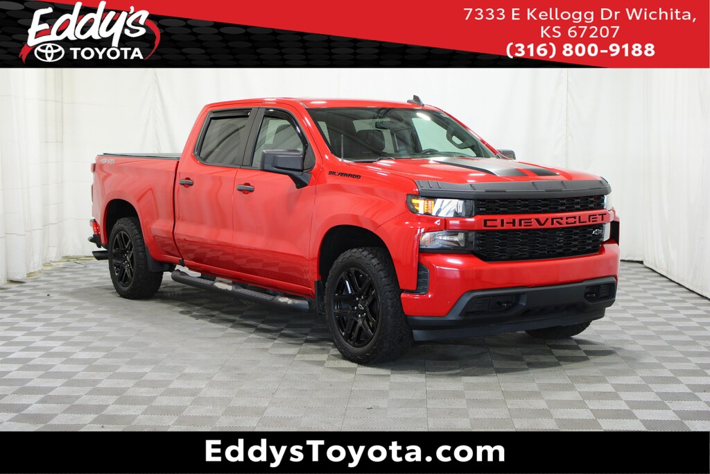 Used 2021 Chevrolet Silverado 1500 Custom Truck Crew Cab