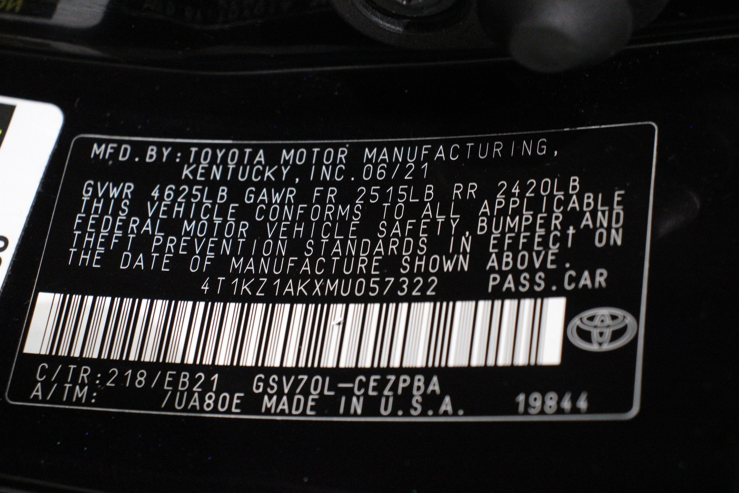2021 Toyota Camry TRD - Photo 39