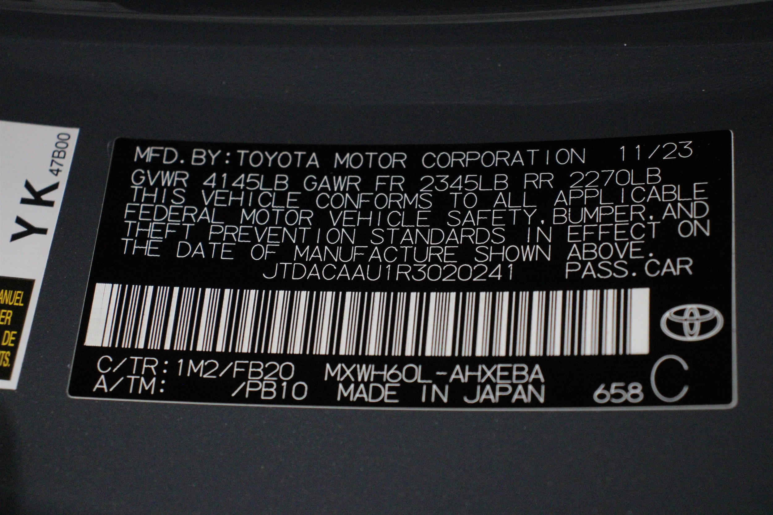 2024 Toyota Prius LE - Photo 43