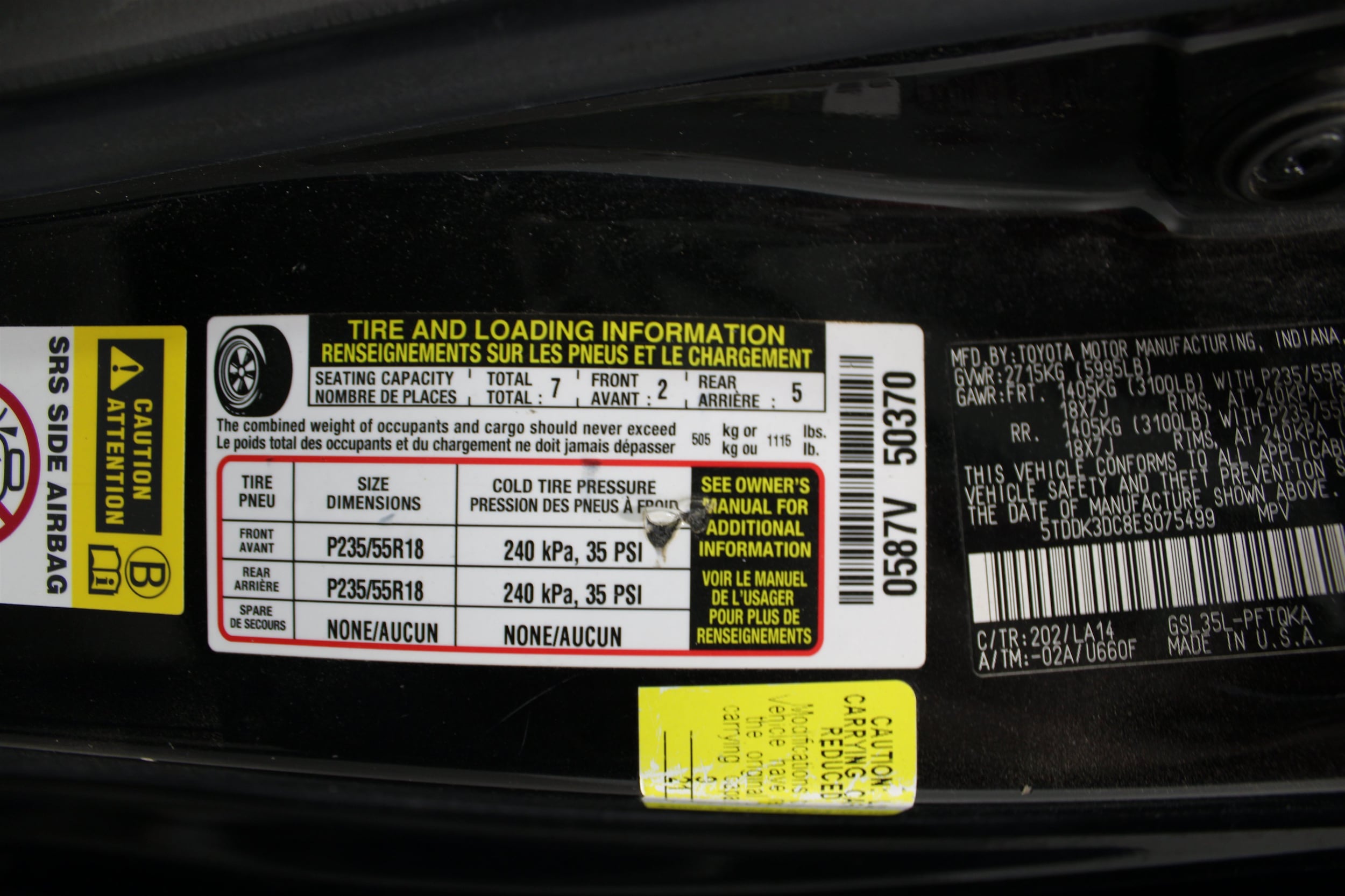 2014 Toyota Sienna Limited - Photo 38
