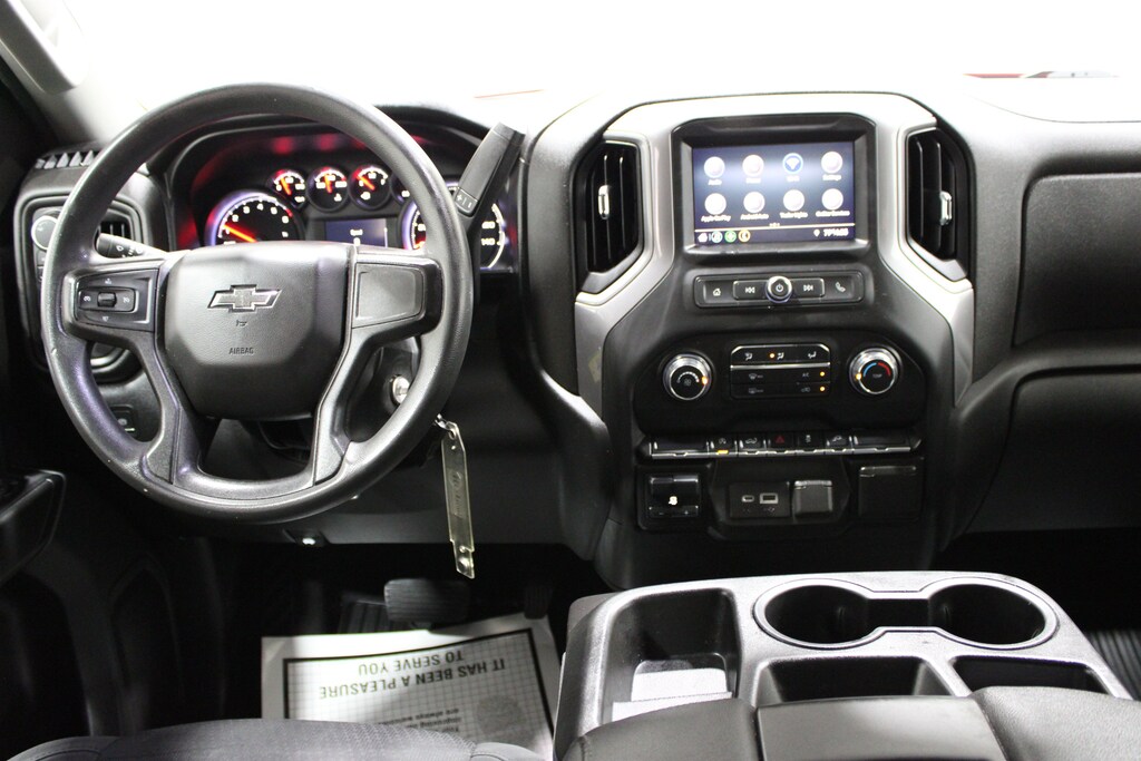 Used 2021 Chevrolet Silverado 1500 Custom Truck Crew Cab