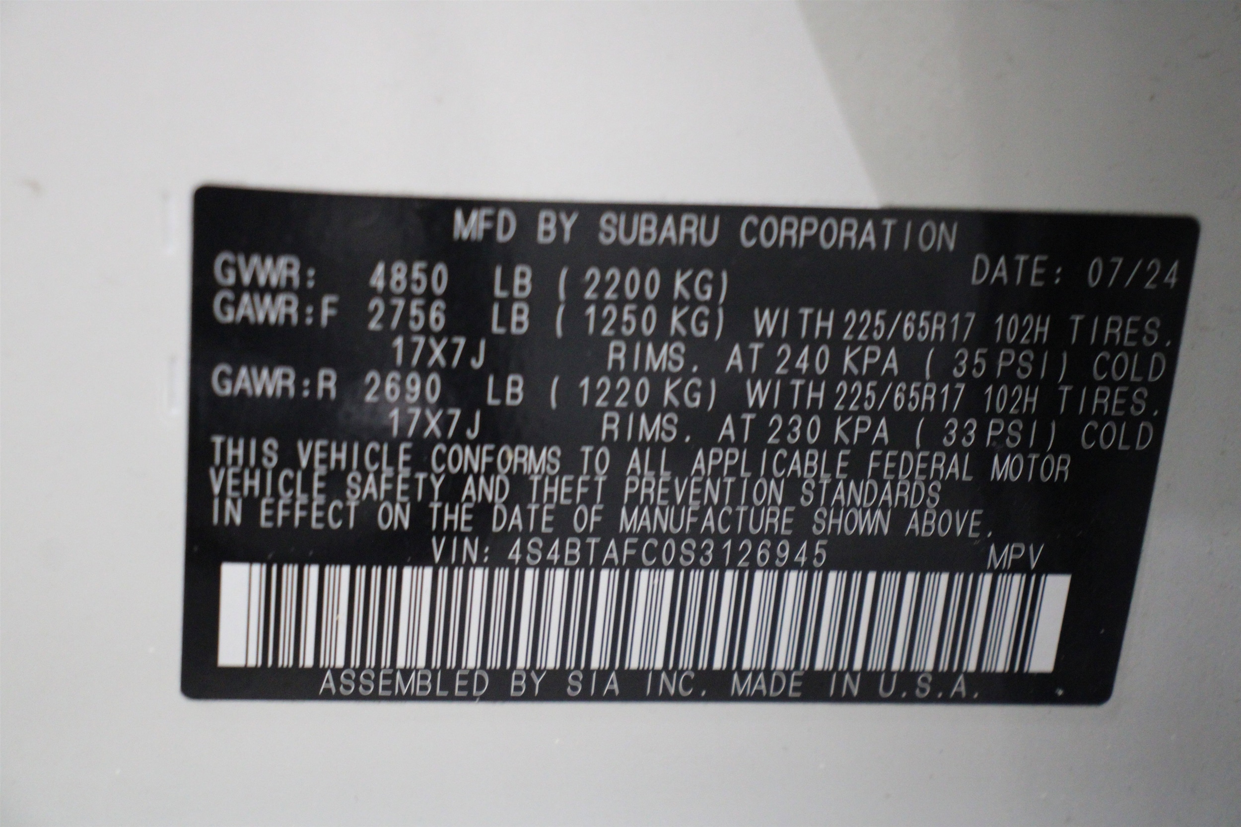 2025 Subaru Outback Premium - Photo 39