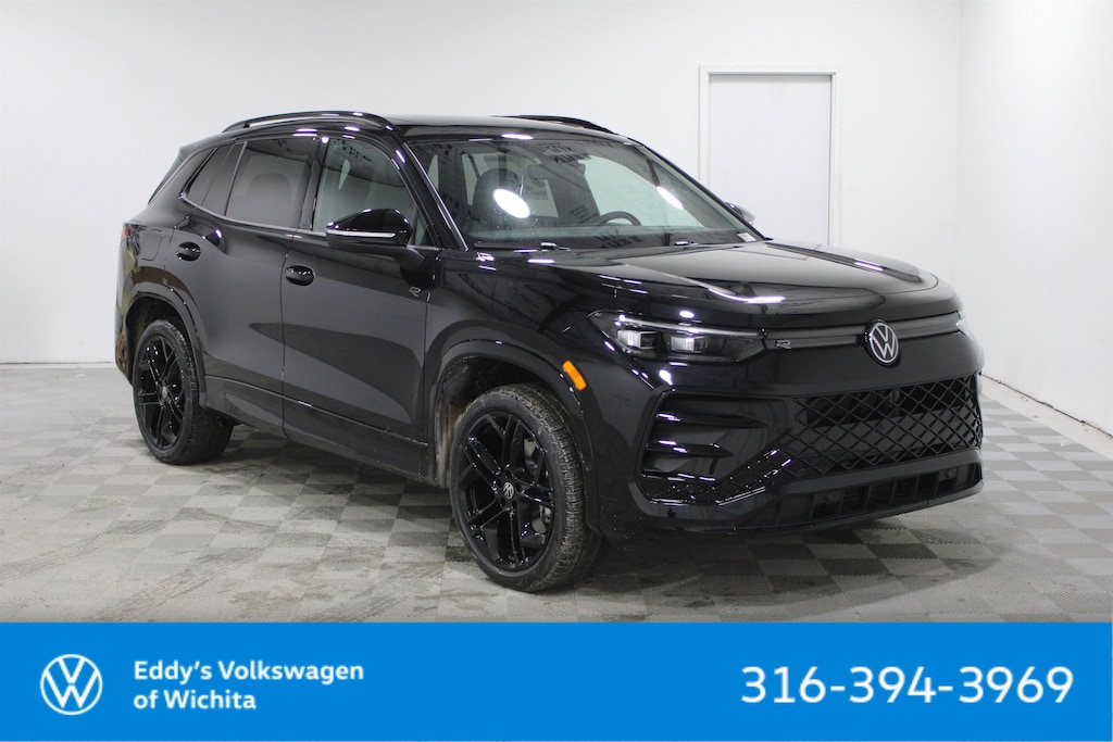 New 2026 Volkswagen Tiguan 2.0T SE R-Line Black SUV