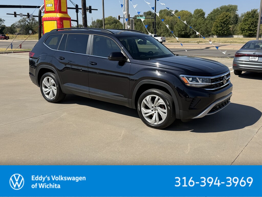 Used 2021 Volkswagen Atlas 3.6L V6 SE w/Technology 4MOTION SUV