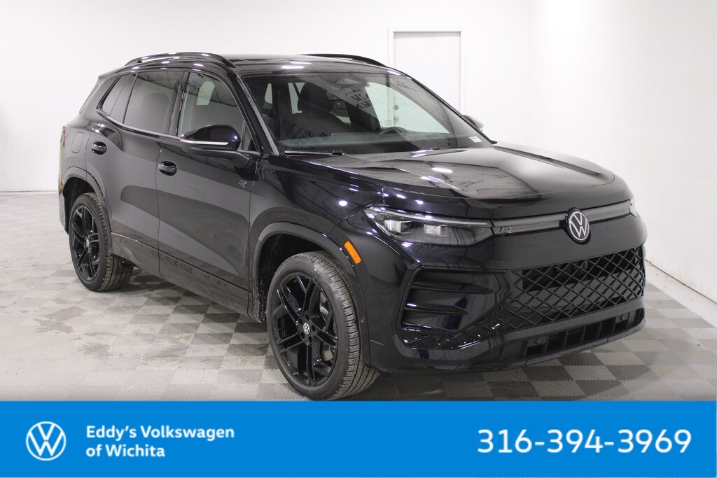 New 2026 Volkswagen Tiguan 2.0T SE R-Line Black SUV