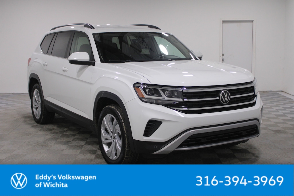 Used 2021 Volkswagen Atlas 3.6L V6 SE w/Technology 4MOTION (2021.5) SUV