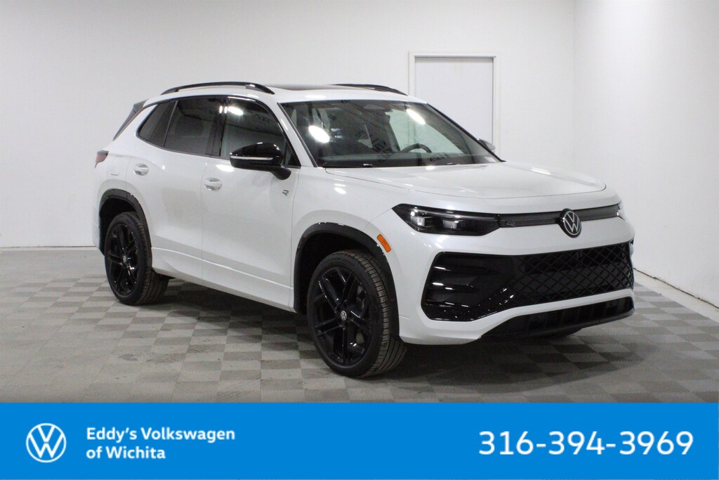 New 2026 Volkswagen Tiguan 2.0T SE R-Line Black SUV