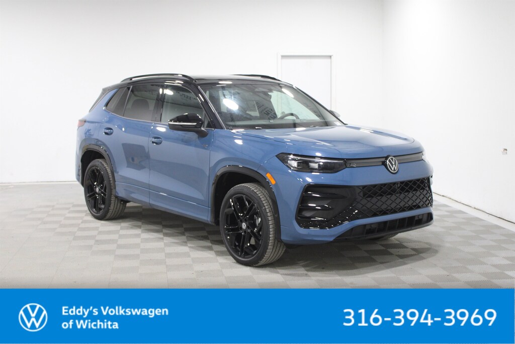 New 2026 Volkswagen Tiguan 2.0T SE R-Line Black SUV