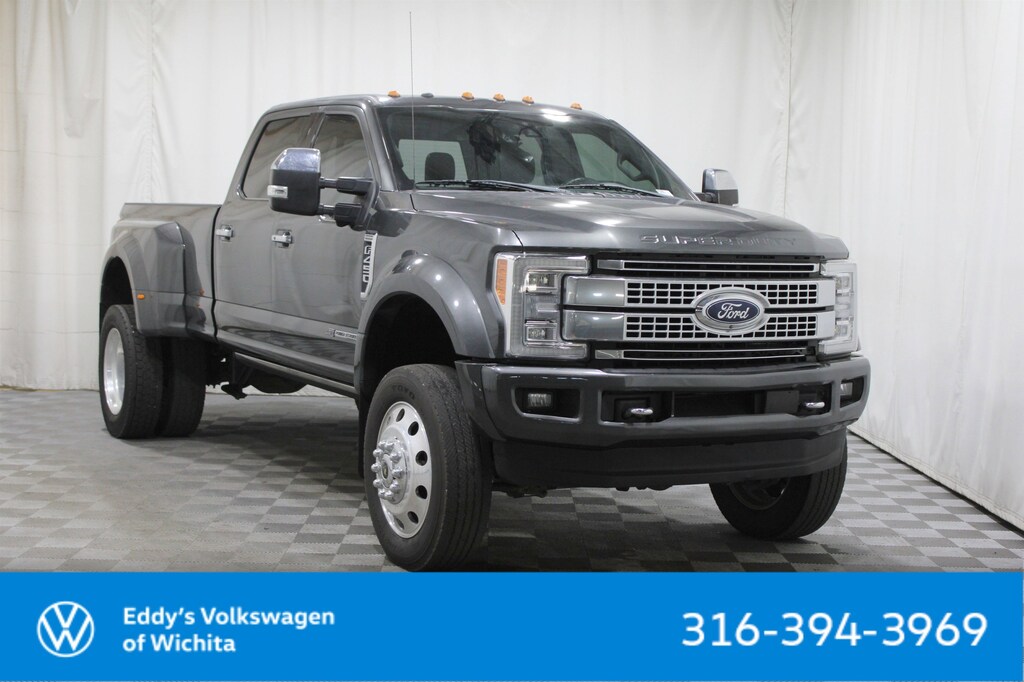 Used 2018 Ford F-450 Platinum 4WD Crew Cab 8 Box