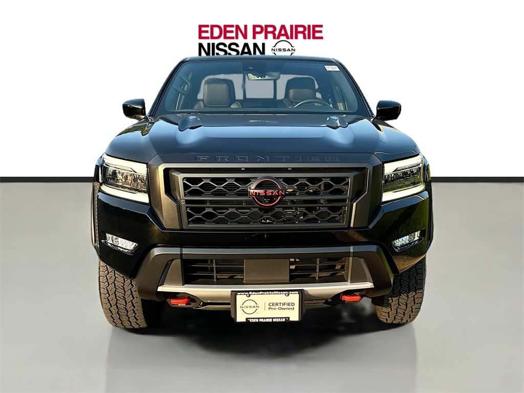 Certified 2023 Nissan Frontier PRO-4X with VIN 1N6ED1EK6PN606746 for sale in Eden Prairie, Minnesota