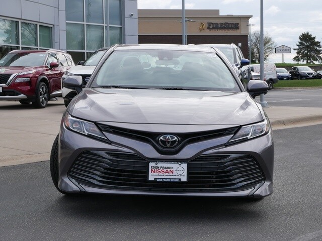 Used 2019 Toyota Camry LE with VIN 4T1B11HK8KU681128 for sale in Eden Prairie, Minnesota