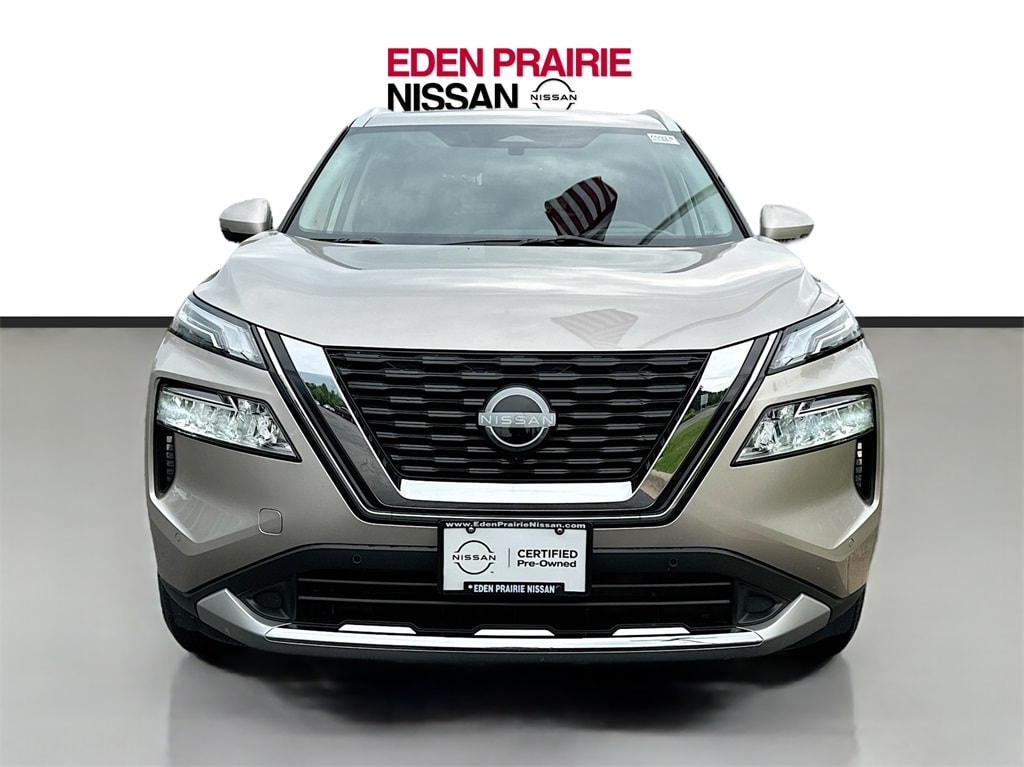 Certified 2023 Nissan Rogue Platinum with VIN JN8BT3DD4PW318973 for sale in Eden Prairie, Minnesota