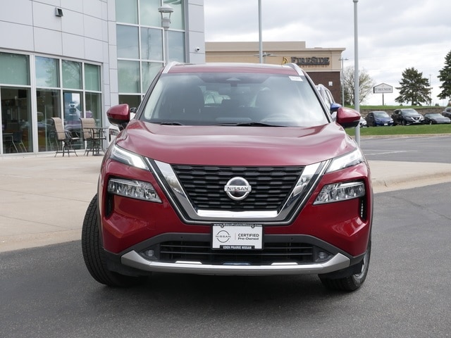 Certified 2021 Nissan Rogue Platinum with VIN JN8AT3DD1MW310465 for sale in Eden Prairie, Minnesota