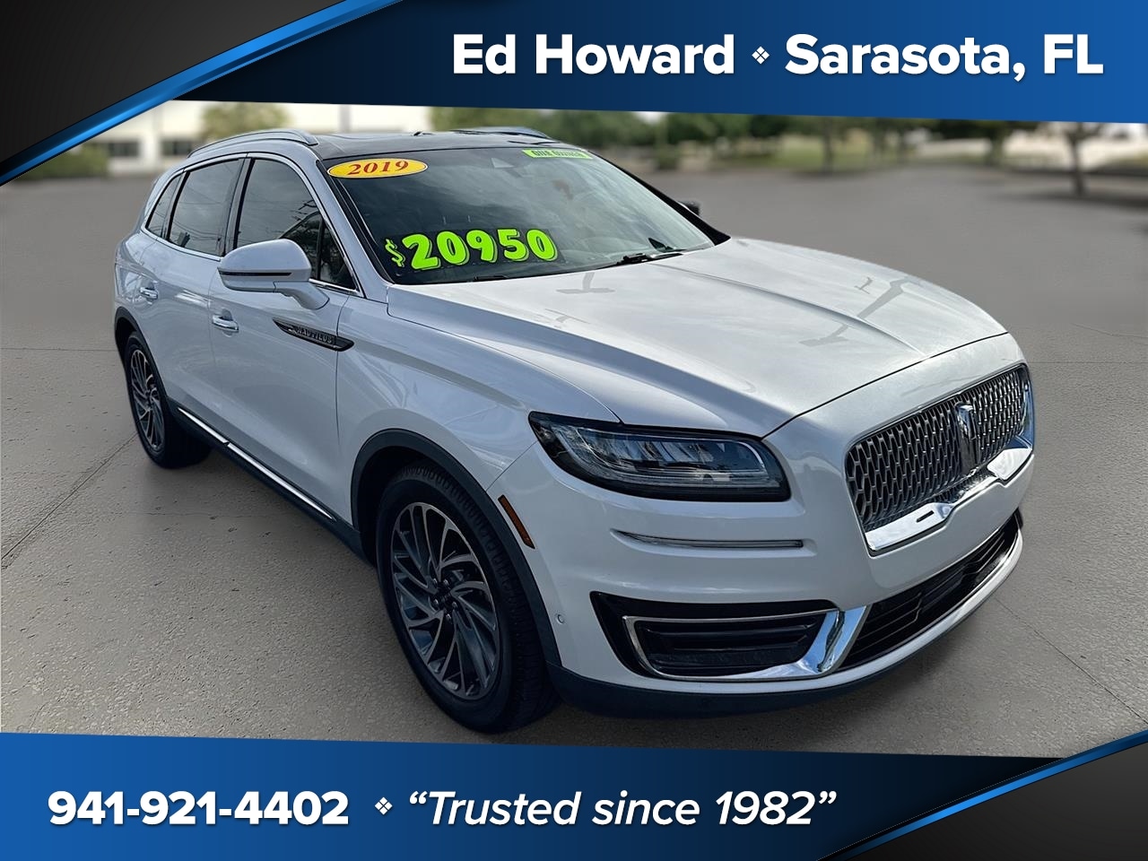 2019 Lincoln Nautilus Reserve