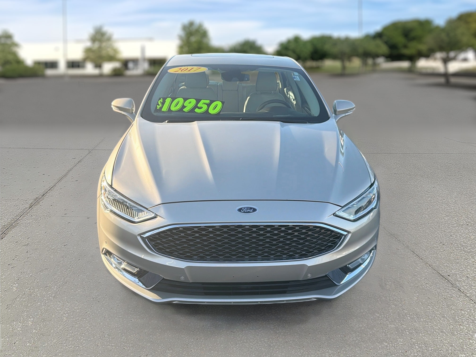 Used 2017 Ford Fusion Platinum with VIN 3FA6P0D92HR395072 for sale in Sarasota, FL