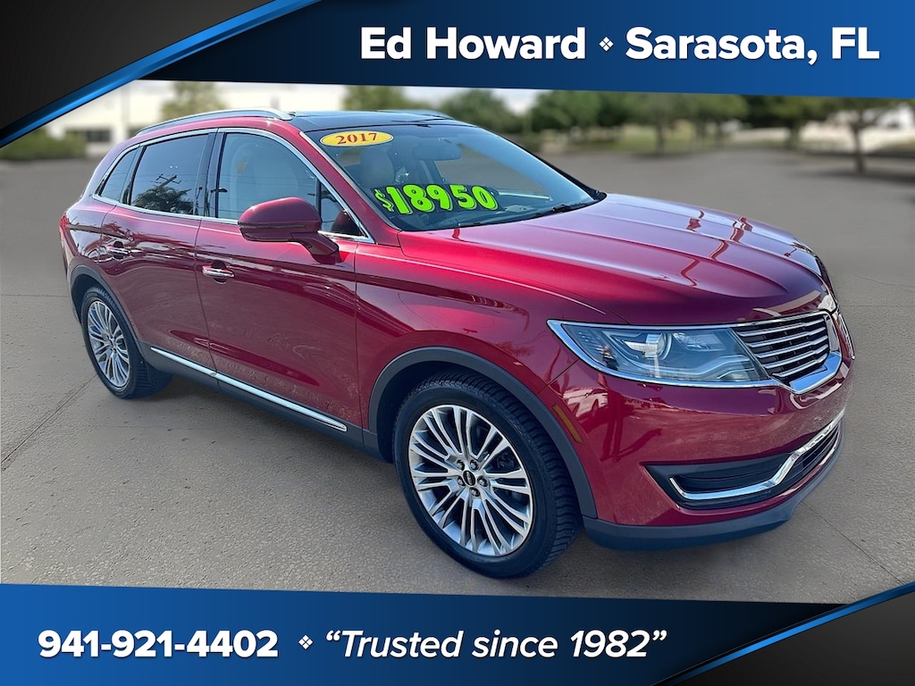 Used 2017 Lincoln MKX Reserve FWD