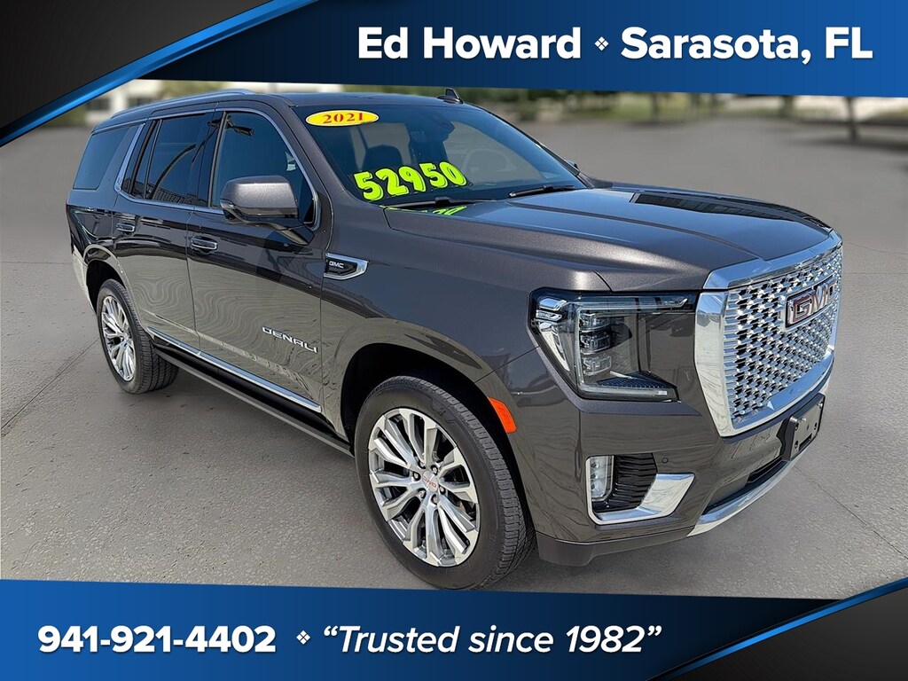 Used 2021 GMC Yukon 4WD Denali