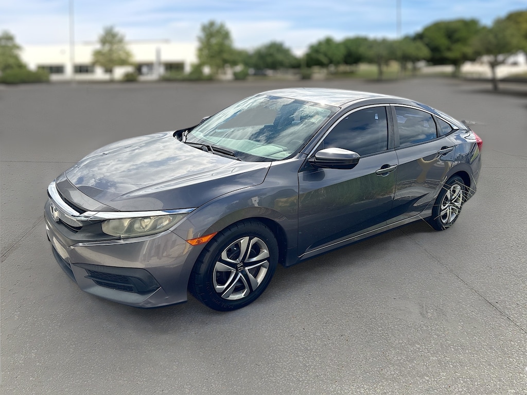 Used 2016 Honda Civic Sedan CVT LX