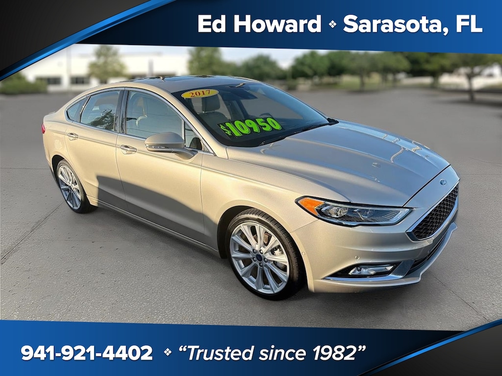 Used 2017 Ford Fusion Titanium AWD