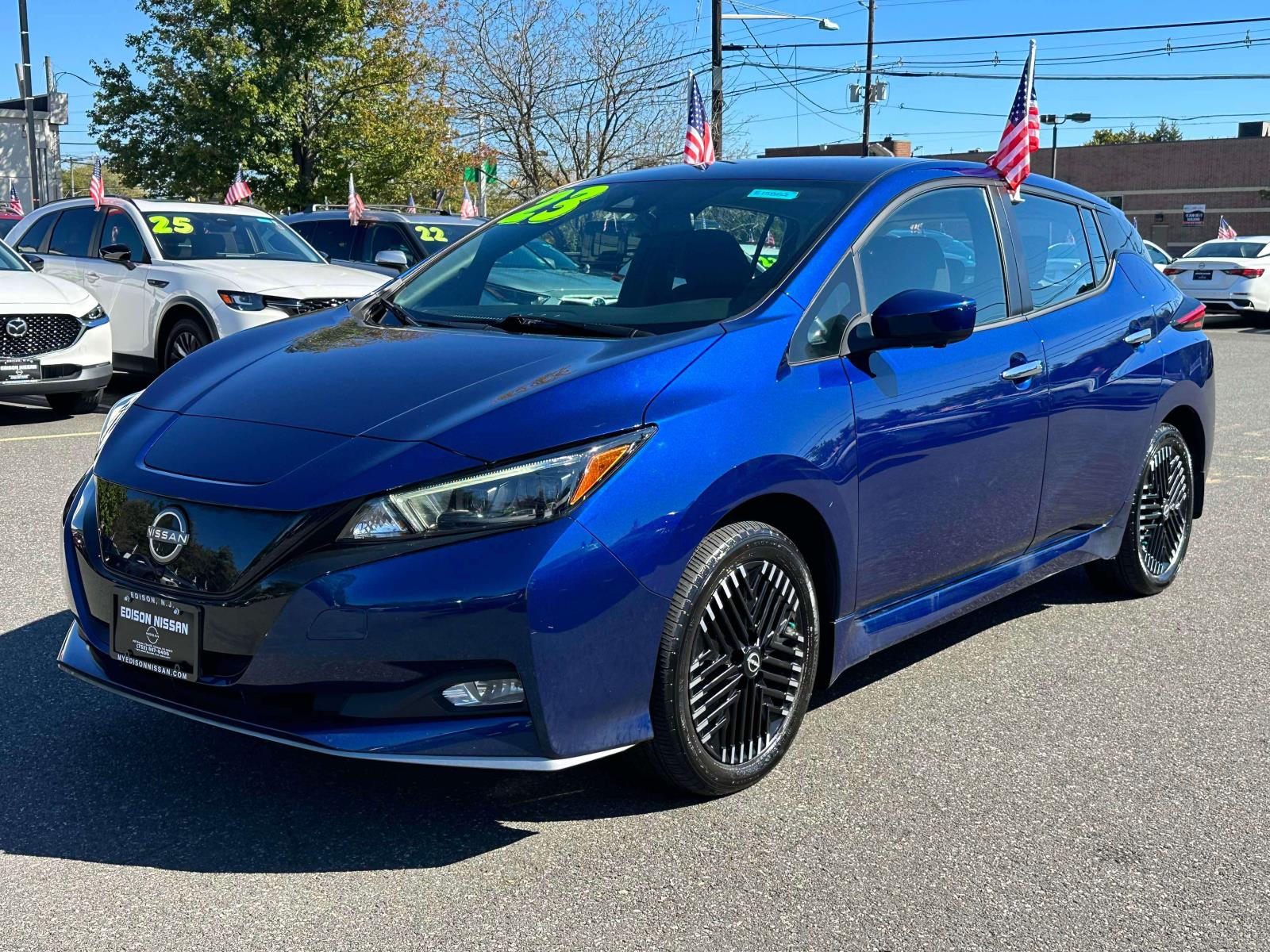 Used 2023 Nissan Leaf SV Plus with VIN 1N4CZ1CVXPC552863 for sale in Edison, NJ