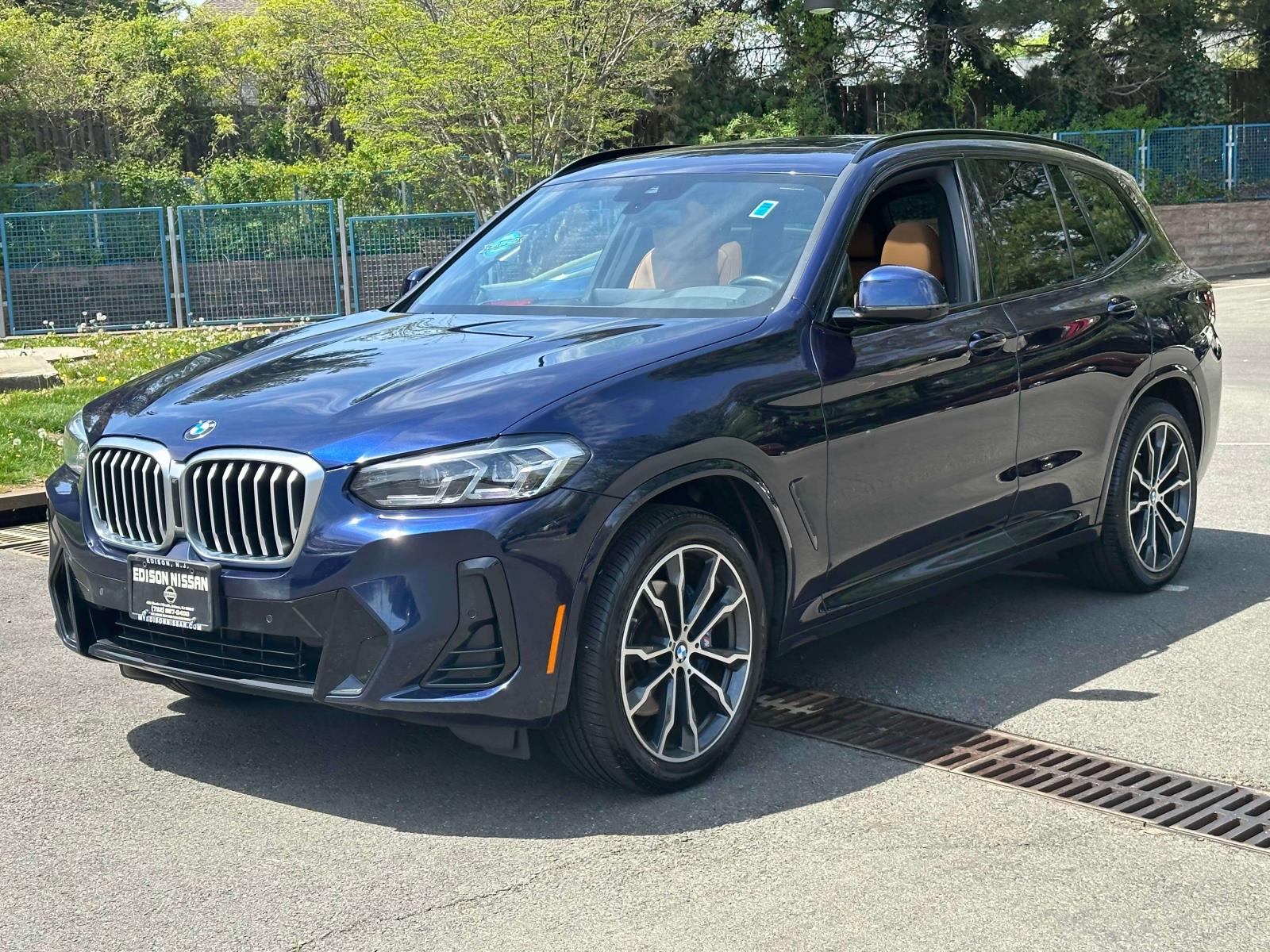 Used 2022 BMW X3 30i with VIN 5UX53DP06N9M09471 for sale in Edison, NJ
