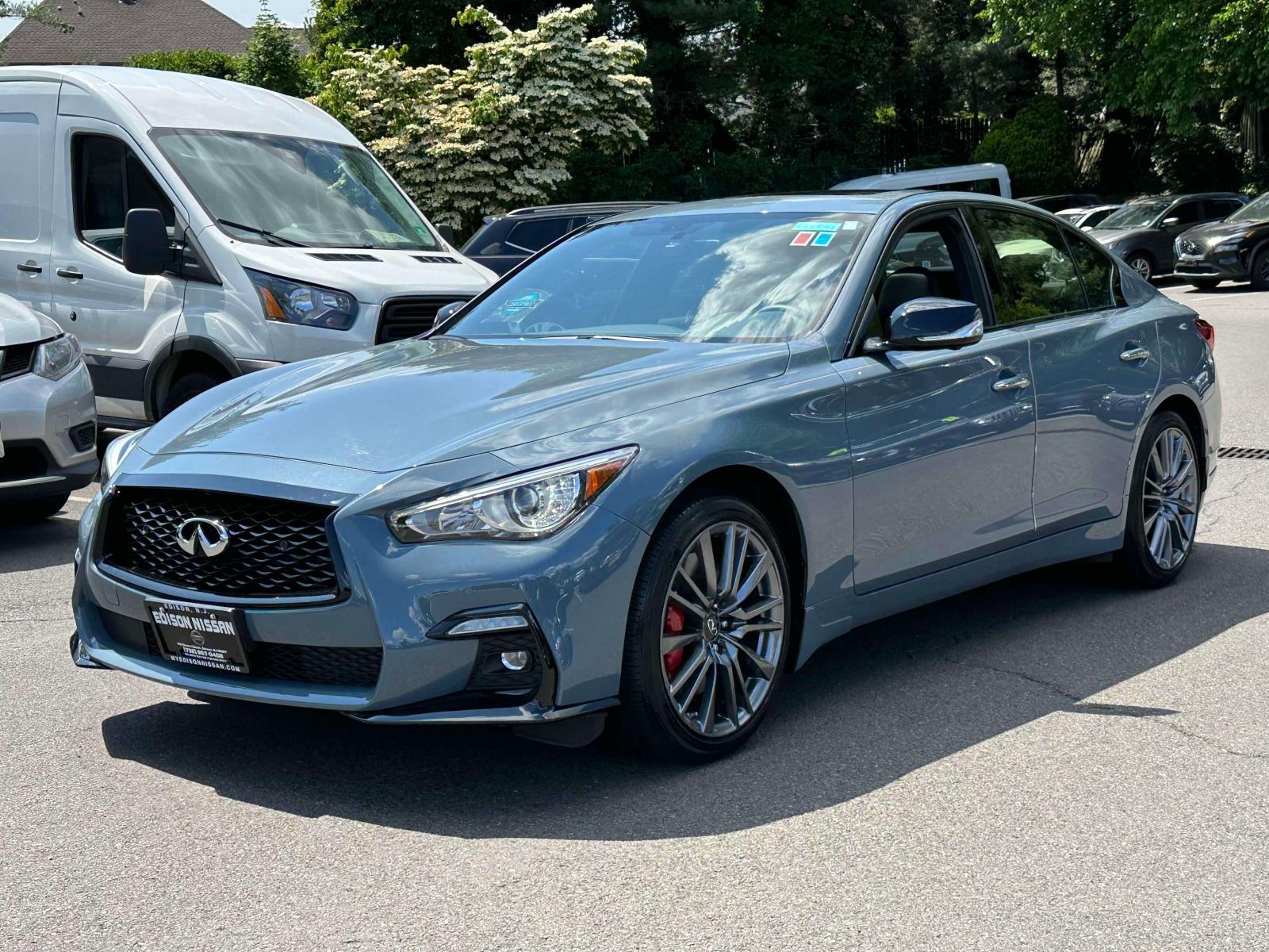 Used 2023 INFINITI Q50 RED SPORT with VIN JN1FV7DR4PM590030 for sale in Edison, NJ