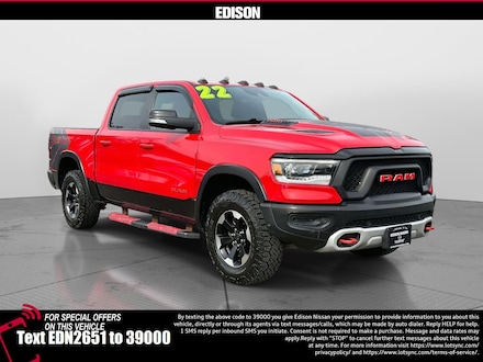 2022 Ram 1500 Rebel 4x4 Crew Cab 57 Box Crew Cab Pickup