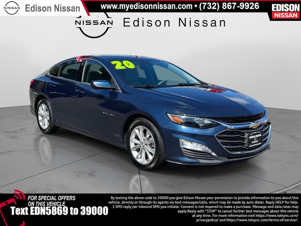 Used 2020 Chevrolet Malibu Sdn LT Car