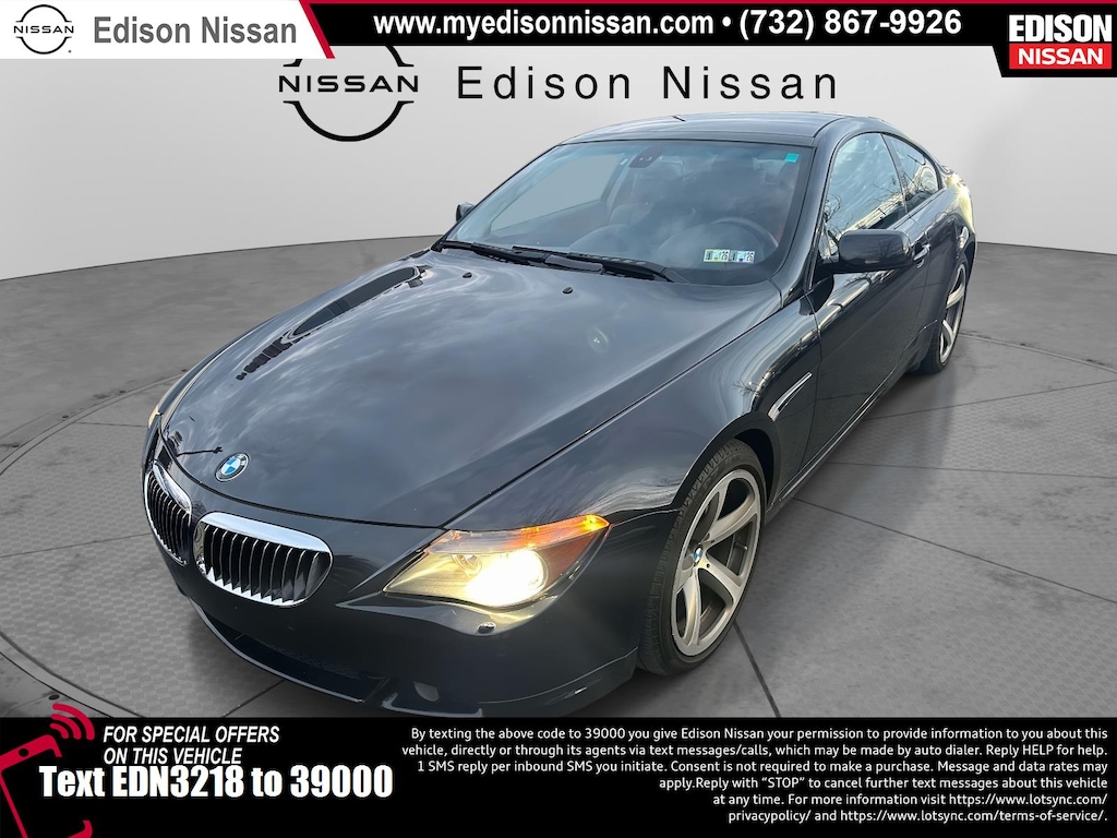 Used 2007 BMW 6 Series Cpe 650i Car