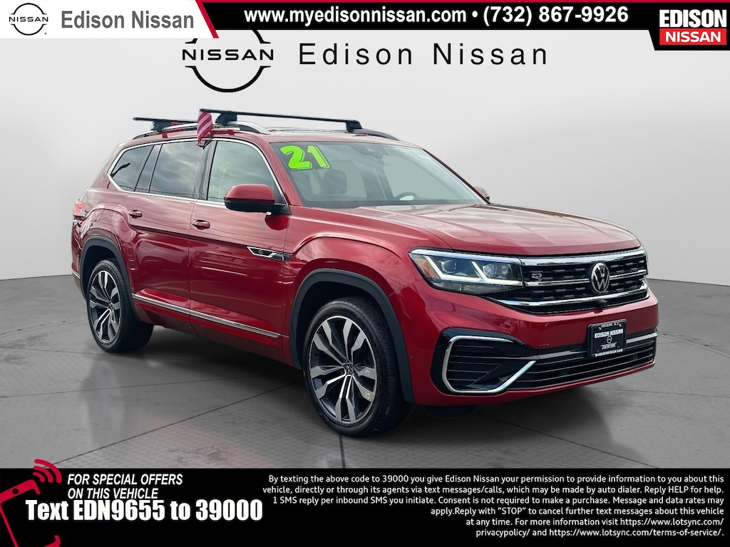 Used 2021 Volkswagen Atlas 3.6L V6 SEL Premium R-Line 4MOTION *Ltd Avail* Sport Utility