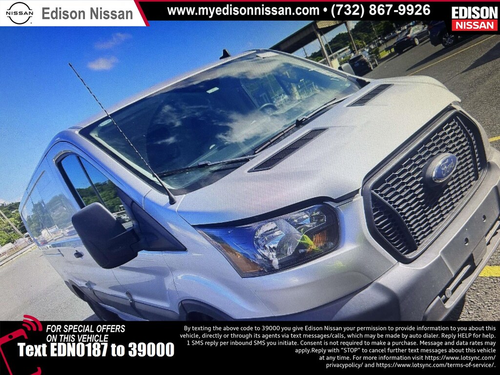 Used 2023 Ford Transit Cargo Van T-250 130 Low Rf 9070 GVWR RWD Mini-van, Cargo