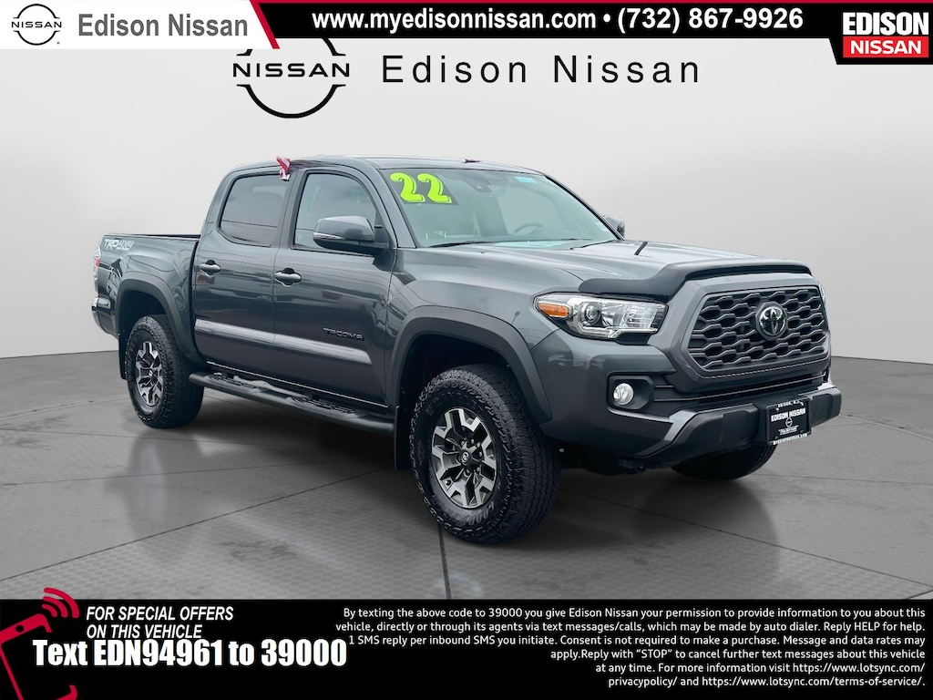 Used 2022 Toyota Tacoma 4WD SR Double Cab 5 Bed V6 AT (Natl) Crew Cab Pickup