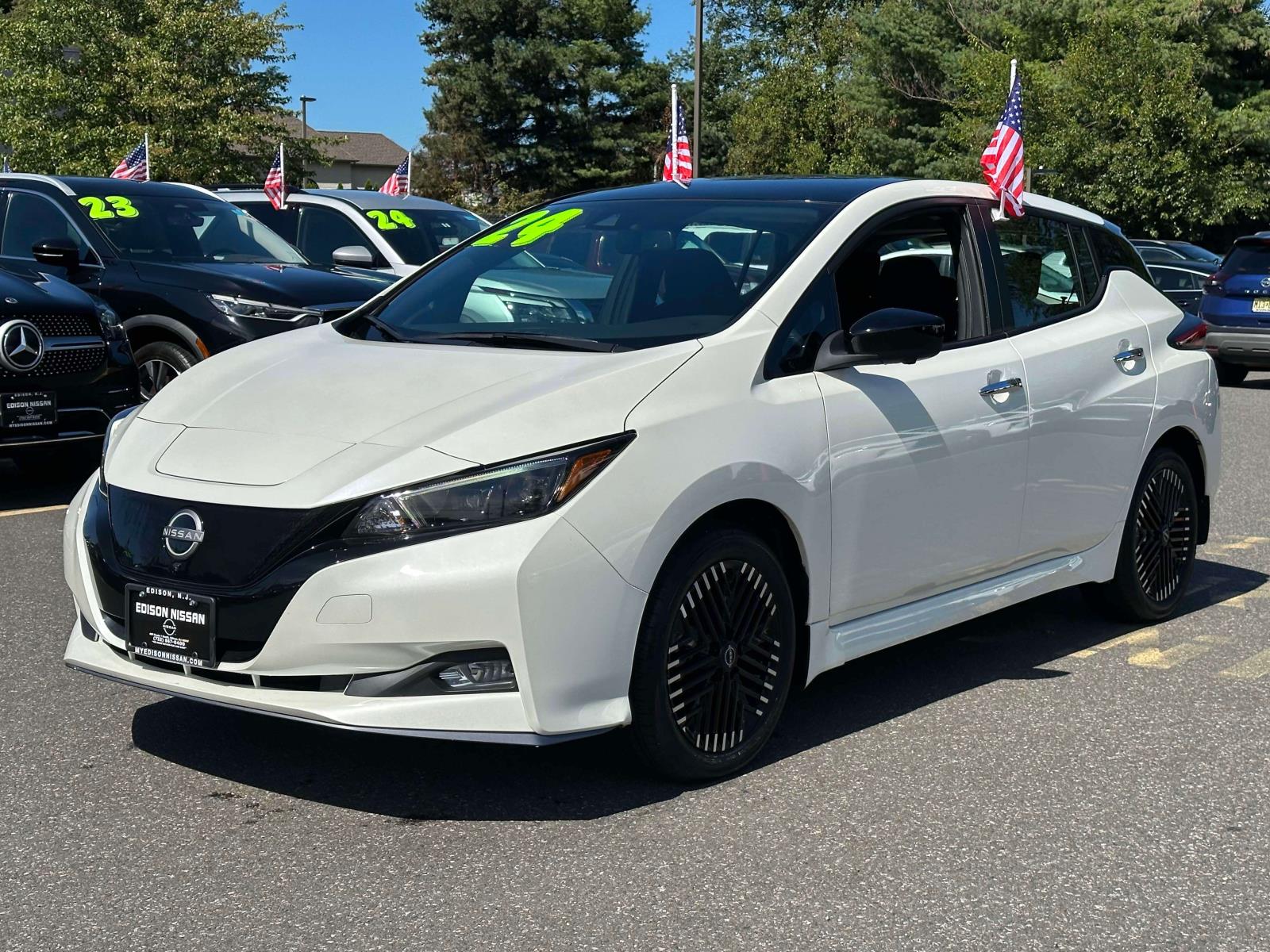 Used 2024 Nissan LEAF SV PLUS with VIN 1N4CZ1CV5RC552885 for sale in Edison, NJ
