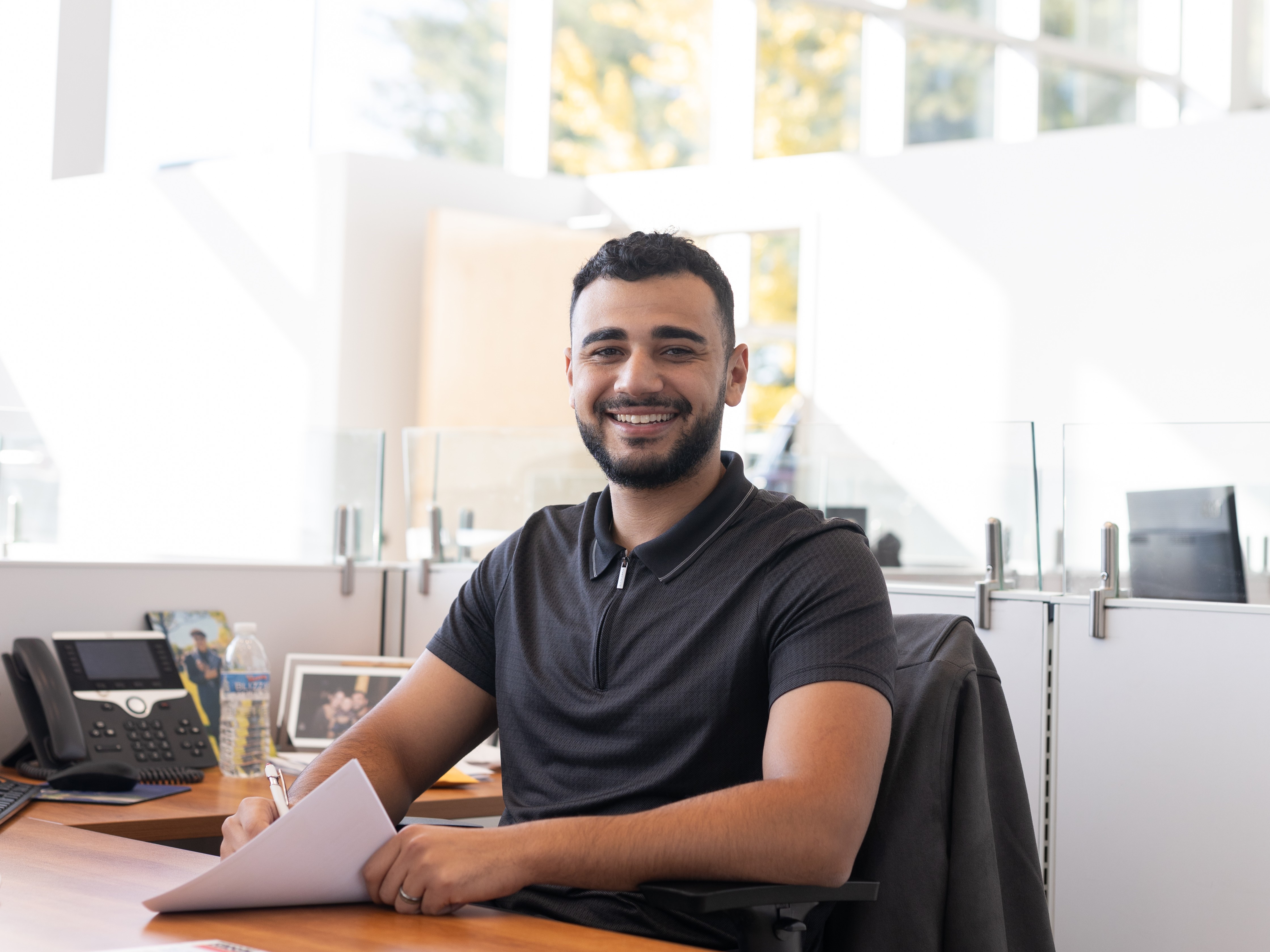 Staff member Mostafa Ahmed from ID_50686d