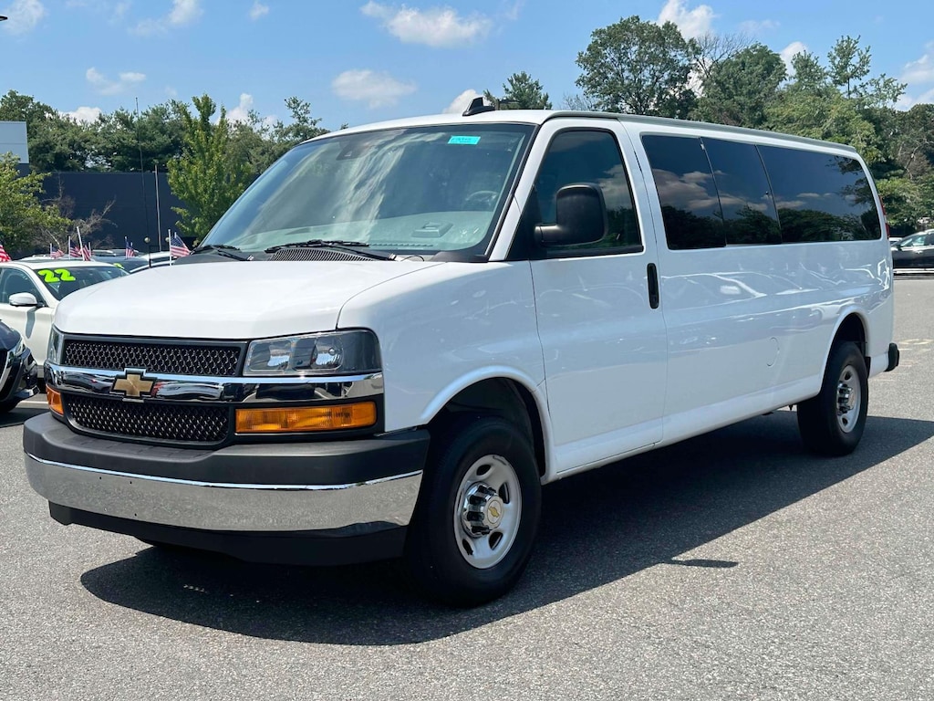 Used 2024 Chevrolet Express Passenger RWD 3500 155 LT Full-size Passenger Van