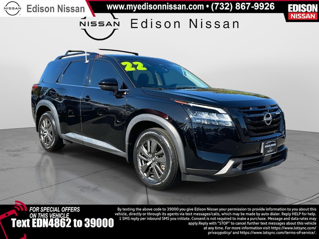 Used 2022 Nissan Pathfinder SV 4WD Sport Utility