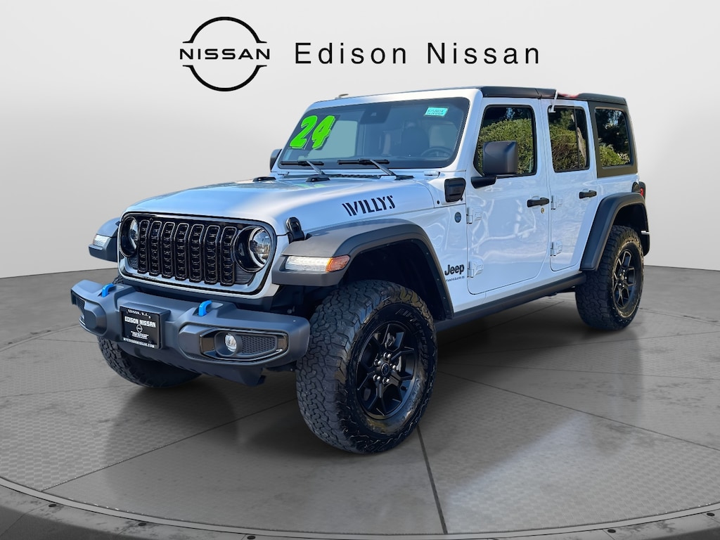 Used 2024 Jeep Wrangler 4xe Willys 4x4 Sport Utility