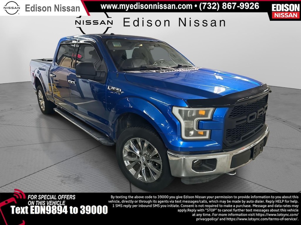 Used 2015 Ford F-150 4WD SuperCrew 157 XLT Crew Cab Pickup