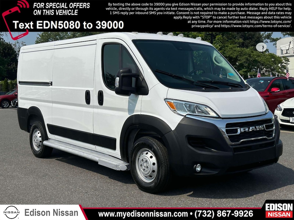 Used 2023 Ram ProMaster Cargo Van 2500 Low Roof 136 WB Full-size Cargo Van
