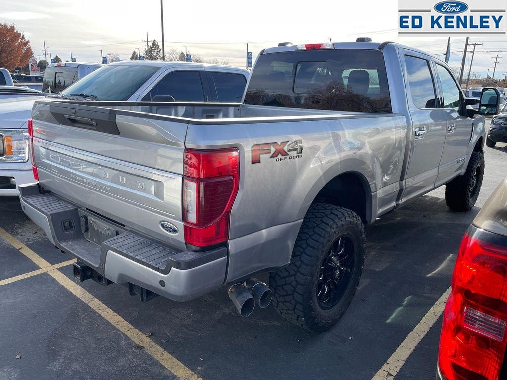 Used 2021 Ford F-350 Platinum Cab; Crew