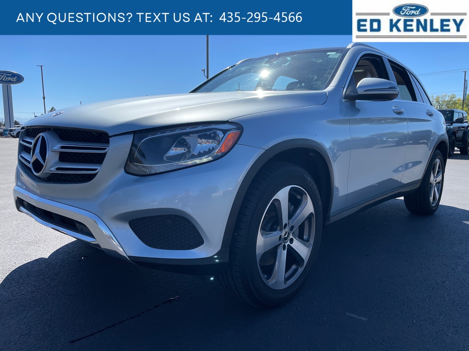 Certified 2018 Mercedes-Benz GLC GLC300 with VIN WDC0G4JB6JV092443 for sale in Layton, UT