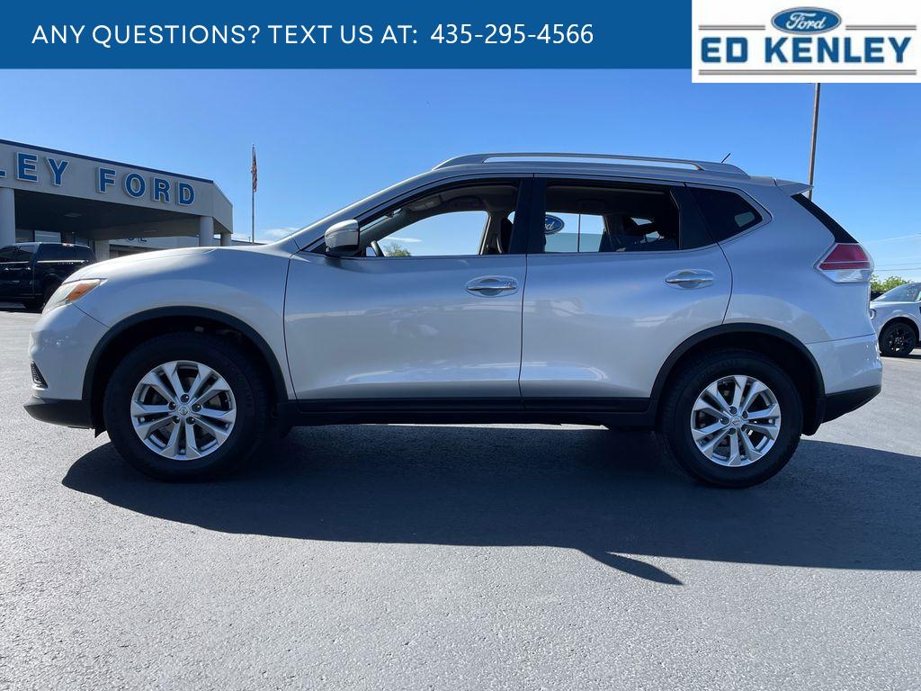 Used 2015 Nissan Rogue SV with VIN KNMAT2MV1FP553107 for sale in Layton, UT